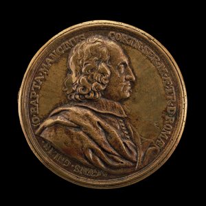 Giovanni Battista Mancini, død 1694, Generalagent for Toscana i Roma [forside], 1680. av Massimiliano Soldani
