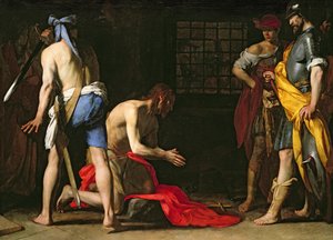 Halshuggingen av døperen Johannes, 1634