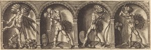 De ulike portrettene og figurene XI