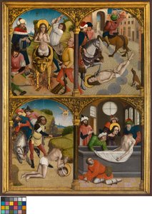 The Legend of St. George, ca. 1500-10 (olje på panel) av Master Bruges