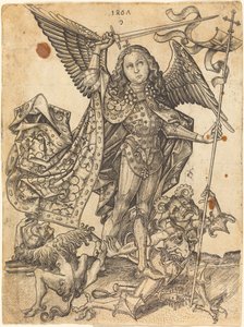 Saint Michael beseirer djevlene