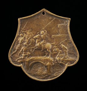 Horatius Cocles Defending the Bridge, andre halvdel av 1400-tallet.