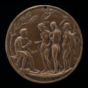 The Judgment of Paris, andre halvdel av 1400-tallet. av Master IO.FF.