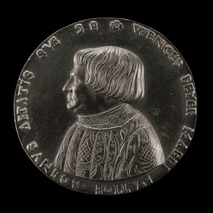 Václav Payer Wenceslaus Beyer, 1488-1537, statslege i Böhmen [forside], 1526. av Master M.P.