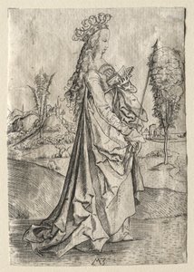 St. Ursula av Master MZ