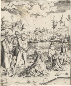 Martyrdommen til Saint Catherine av Master MZ