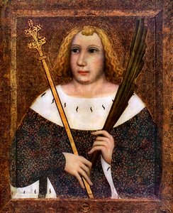 St Vitus, 1365-1367 1955 av Master Theodoric