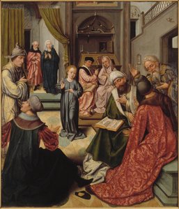 Kristus blant legene, 1515. av Master of 1518.