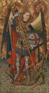 Saint Michael, 1450-1500. av Master of Belmonte