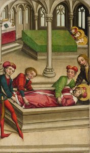 Begravelsen av Saint Wenceslas, ca. 1490-1500. av Master of Eggenburg