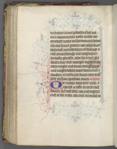 Timebok Bruk av Utrecht: fol. 157v, tekst, ca. 1460-1465.