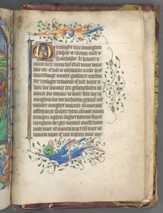 Timebok Bruk av Utrecht: fol. 222r, Initial med tre konger, ca. 1460-1465.