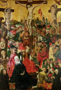 The Crucifixion, ca. 1500 (se også 148971) av Master of Hamburg