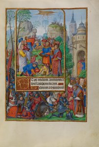 Israelittene samler manna fra himmelen