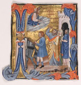 Cutting from a Gradual: Initial I with Departure of Tobias av "Master of Noah