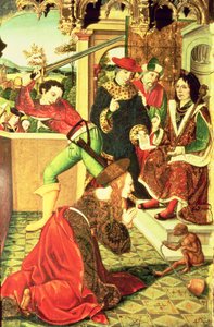 Martyrdøden til St Eulalia av Merida av Master of Paredes