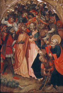 Judas kyss av Master of Retascón