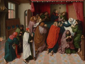 Jomfruens død Marys dødsleie av Master of the Amsterdam Death of