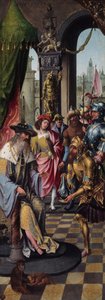 Kong David mottar sisternevannet i Betlehem, 151520.
