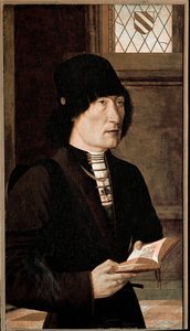 Portrett av Pierantonio Baroncelli (olje på tre, ca 1489)