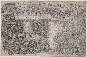 Slaget ved Fornovo av Master of the Battle of Fornovo