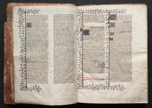 The Gotha Missal: Fol. 2r, tekst , c. 1375.