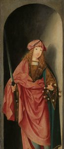 Saint Valerian, venstre fløy av en triptyk av Master of the Brunswick Diptych (attributed to)