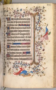 Timer for Karl den adelige, konge av Navarra 1361-1425: fol. 241r, tekst, ca. 1405.