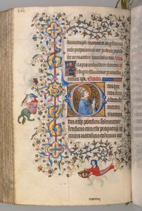 Timer for Karl den adelige, konge av Navarra 1361-1425, , fol. 274v, St. Clement, ca. 1405.