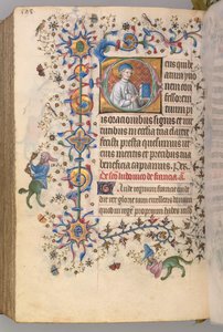 Timer for Karl den adelige, konge av Navarra 1361-1425, fol. 293v, St. Yoon, ca. 1405.