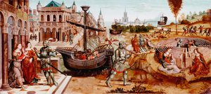 Historien om Thesevs, midten av 1400-tallet av Master of the Cassoni