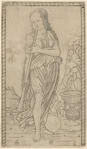Caliope (Calliope) av Master of the E Series Tarocchi