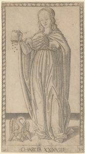 Veldedighet av Master of the E-Series Tarocchi