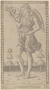 Chronicle (tidens geni) av Master of the E Series Tarocchi