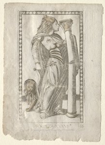 Forteza fra Tarocchi, serie B: Cosmic Principles & Virtues, #36, før 1467.