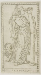 Fortitude, plate 36 fra Genii and Virtues