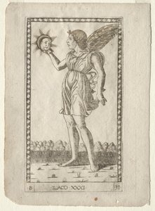 Genius of the Sun (fra Tarocchi, serie B: Cosmic Principles & Virtues, #31) av Master of the E Series Tarocchi