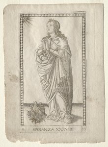 Hope (fra Tarocchi, serie B: Cosmic Principles and Virtues, #39) av Master of the E Series Tarocchi