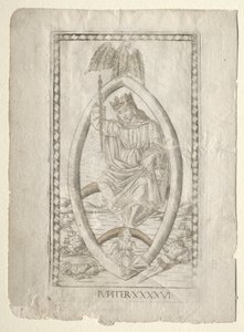 Jupiter (fra Tarocchi, serie A: Firmaments of the Universe, #46) av Master of the E-Series Tarocchi