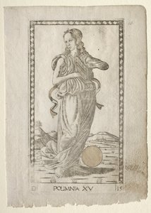 Polyhymnia (heroiske salmer) (fra Tarocchi-serien D: Apollo and the Muses, #15) av Master of the E-Series Tarocchi