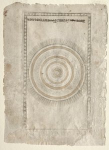 The Empyrean Sphere fra Tarocchi, serie A..., før 1467. av Master of the E Series Tarocchi