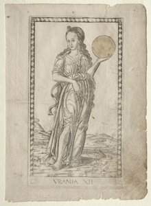 Urania (astronomi) (fra Tarocchi-serien D: Apollo and the Muses, #12) av Master of the E-Series Tarocchi