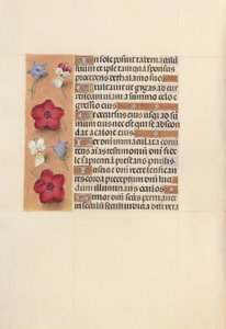 Hours of Queen Isabella the Catholic, Queen of Spain: Fol. 101v, ca. 1500. av Master of the First Prayerbook of Maximillian