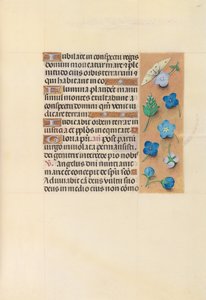 Hours of Queen Isabella the Catholic, Queen of Spain: Fol. 110r, ca. 1500. av Master of the First Prayerbook of Maximillian