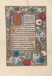 Hours of Queen Isabella the Catholic, Queen of Spain: Fol. 116r, ca. 1500. av Master of the First Prayerbook of Maximillian