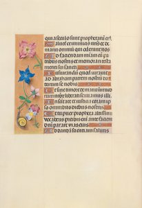 Hours of Queen Isabella the Catholic, Queen of Spain: Fol. 123v, ca. 1500. av Master of the First Prayerbook of Maximillian
