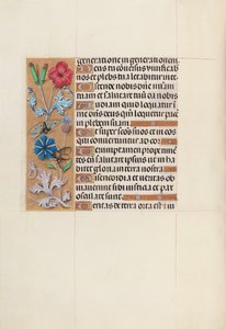 Hours of Queen Isabella the Catholic, Queen of Spain: Fol. 128v, ca. 1500. av Master of the First Prayerbook of Maximillian