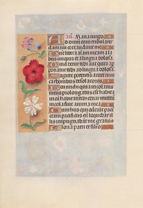 Hours of Queen Isabella the Catholic, Queen of Spain: Fol. 132v, ca. 1500. av Master of the First Prayerbook of Maximillian