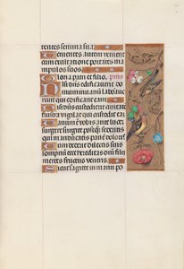 Hours of Queen Isabella the Catholic, Queen of Spain: Fol. 143r, ca. 1500. av Master of the First Prayerbook of Maximillian