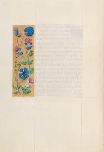 Hours of Queen Isabella the Catholic, Queen of Spain: Fol. 153v, ca. 1500. av Master of the First Prayerbook of Maximillian